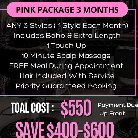 PINK 3 MONTH PACKAGE